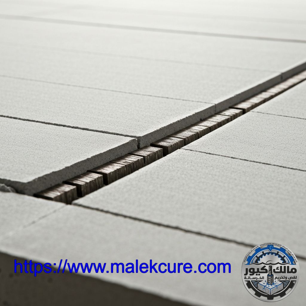 قص الخرسانة السميكة بالسلك الماسي بالسعودية | مالك كيور 966564662470